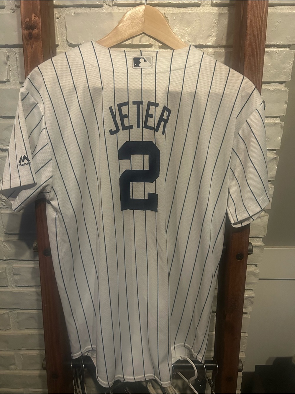 Derek Jerter #2 NY Yankees Jersey XL Majestic